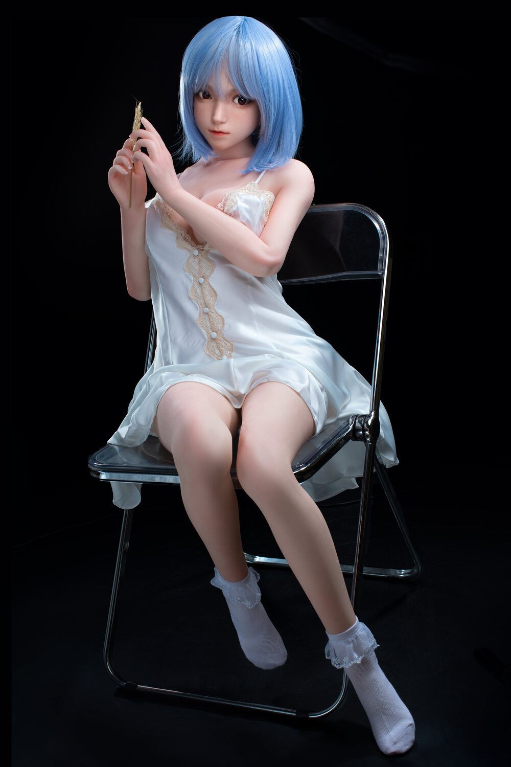 148cm/4ft10 C-cup Silicone Head Sex Doll – Mary - FavDoll